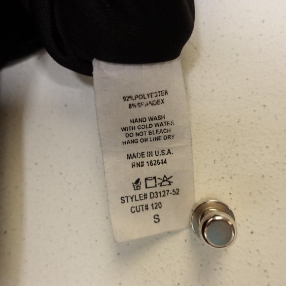 MISTYROSE Dress Velvet Black Bodycon Mini SMALL Strap Stretch Solid Open Back - Picture 10 of 10